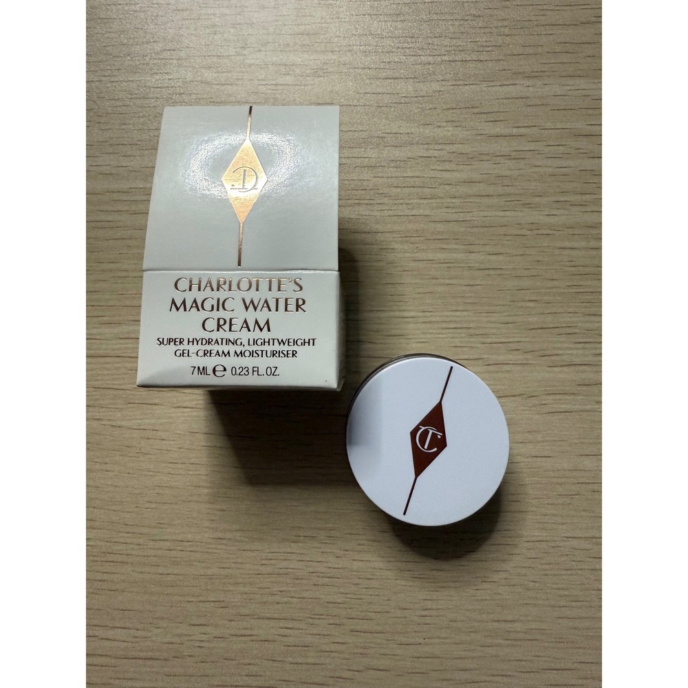Charlotte Tilbury Magic Water Cream 7ml White NIB Hydrating Gel Moisturizer